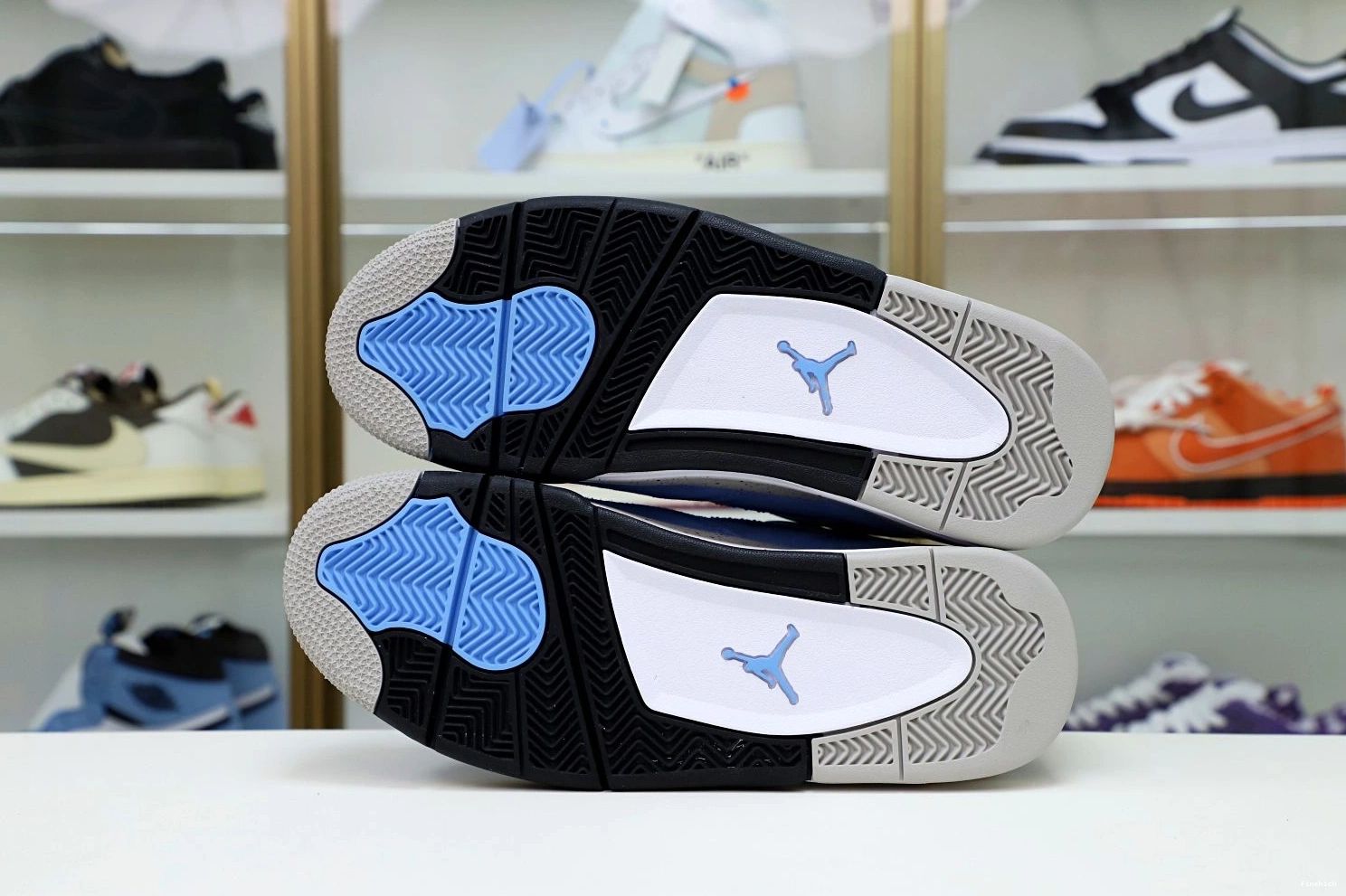 JORDAN 4 AIR BLUE UNIVERSITY 0812